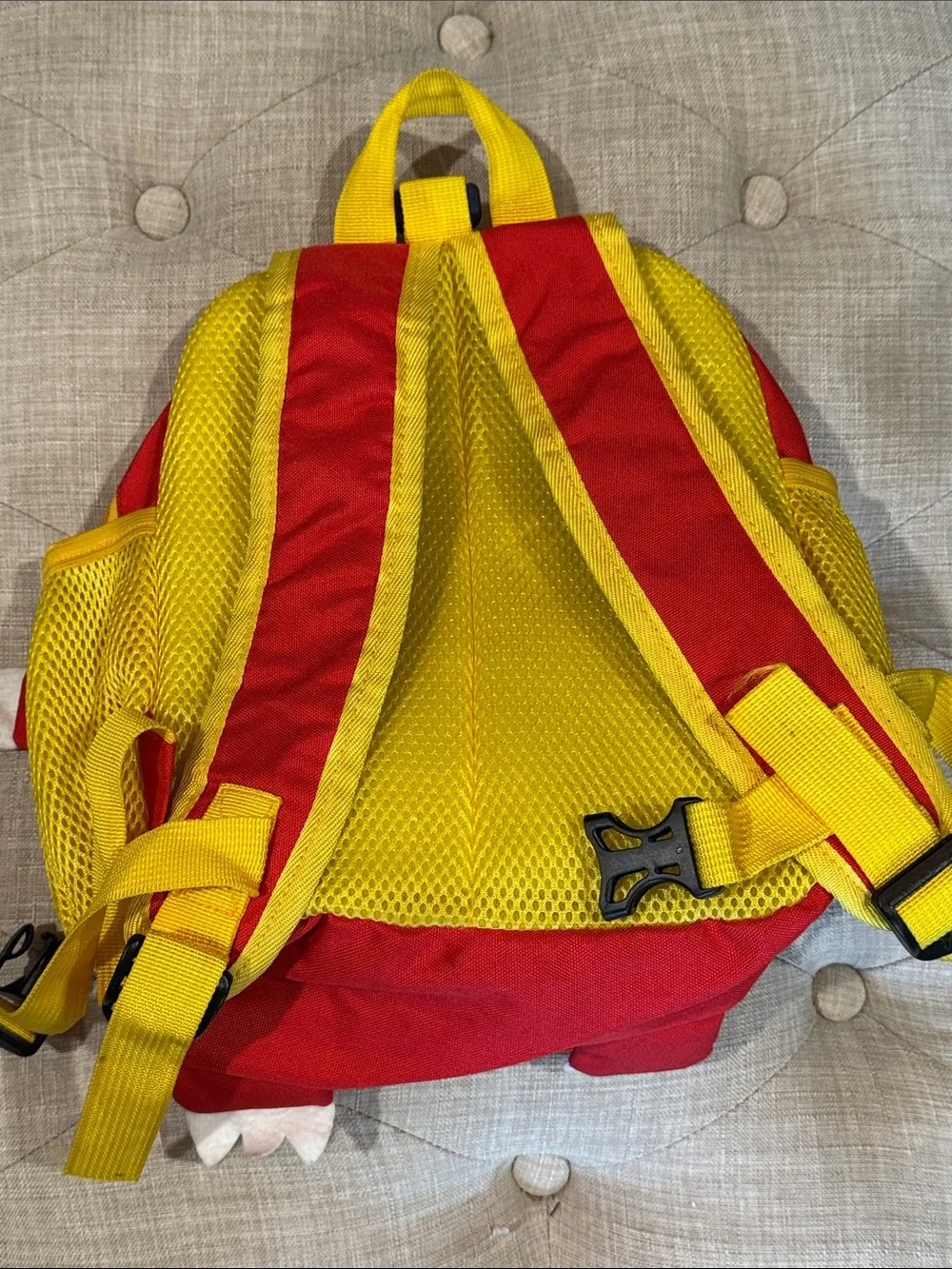 Red Kids Animal Backpack with Yellow Accents - Unbranded